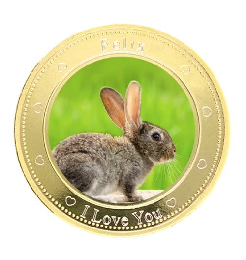 For a memorable Easter - printing coin