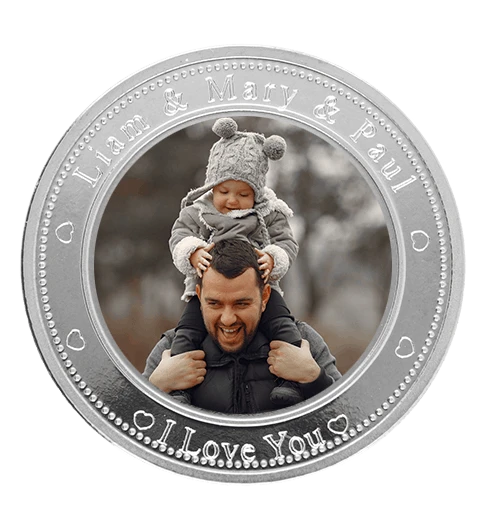 For Father's day - printing coin