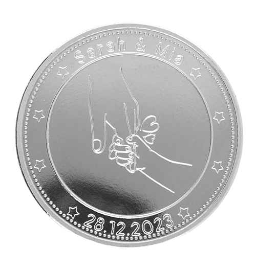 For Father's day - engraving coin