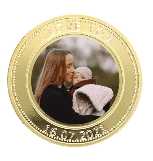 For Mother's day - printing coin